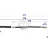 Dây ga xe nâng 04926-20010-71