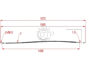 Dây ga xe nâng 18201-GG11A