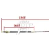 Dây thắng tay xe nâng 20803-71221
