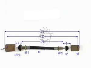 Dây ly hợp xe nâng 2100612