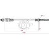 Dây thắng tay xe nâng 222A3-72021