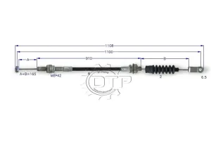 Dây ga xe nâng 228F5-22001