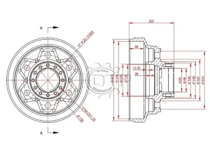 Tăng bua xe nâng TCM