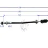 Dây ga xe nâng 242F5-22001