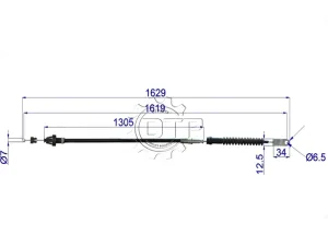 Dây ga xe nâng 26620-30511-71