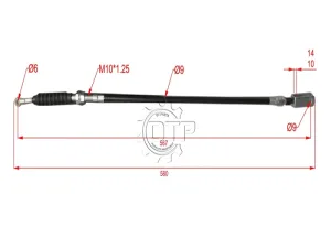 Dây ly hợp xe nâng 30770-GE00A