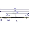 Dây ly hợp xe nâng 32518721