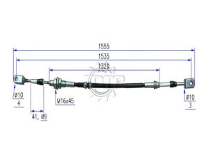 Dây số xe nâng 33570-23420-71