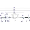 Dây ga xe nâng 3EB-37-13520