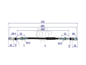 Dây ly hợp xe nâng 47110-23611-71