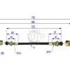 Dây ly hợp xe nâng 47110-26610-71