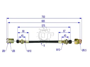 Dây ly hợp xe nâng 47110-26610-71
