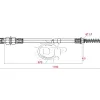 Dây thắng tay xe nâng 47404-26601-71