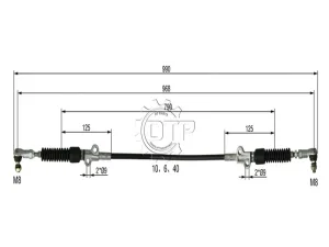 Dây số xe nâng 91352-06400