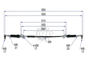 Dây số xe nâng 91352-06500