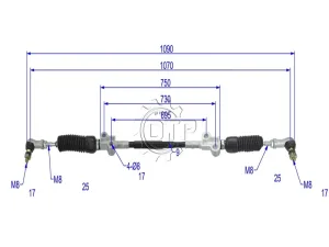 Dây số xe nâng 91A51-04300