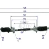 Dây số xe nâng 91E51-00600
