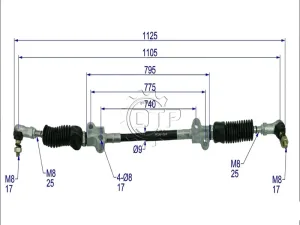 Dây số xe nâng 91E51-00600