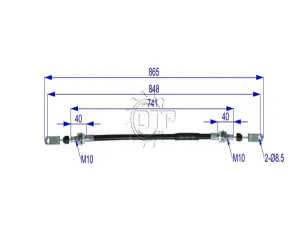 Dây ly hợp xe nâng G27Z5-40231