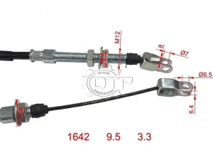 Dây ga xe nâng H08E5-60203