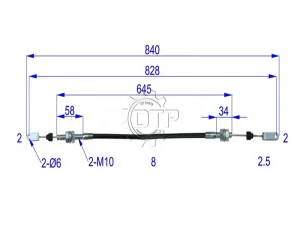 Dây ly hợp xe nâng X700-510100-000