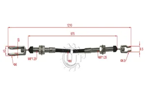 Dây ly hợp xe nâng XF250-510100-000